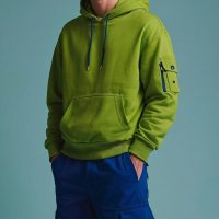 Young Man in Green Hoodie